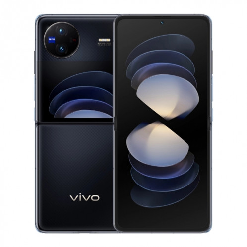 vivo X Flip 5G, appareil photo 50MP, 12 Go + 512 Go, Caméras arrière doubles, identification d'empreintes digitales latérales, batterie 4400 mAh, 6,74 pouces + 3,0 pouces Android 13.0 OriginOS 3 Qualcomm Snapdragon 8+ SV822B1333-018