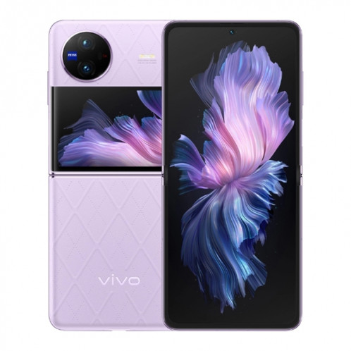 vivo X Flip 5G, appareil photo 50MP, 12 Go + 512 Go, Caméras arrière doubles, identification d'empreintes digitales latérales, batterie 4400 mAh, 6,74 pouces + 3,0 pouces Android 13.0 OriginOS 3 Qualcomm Snapdragon 8+ SV822P186-018