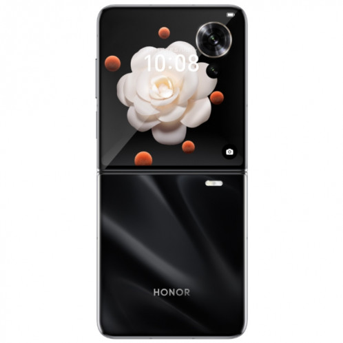 Honor Magic V Flip, 12 Go + 256 Go, écran 6,8 pouces + 4,0 pouces MagicOS 8.0 Snapdragon 8+ Gen 1 Octa Core, réseau : 5G, NFC, OTG (noir) SH921B641-022