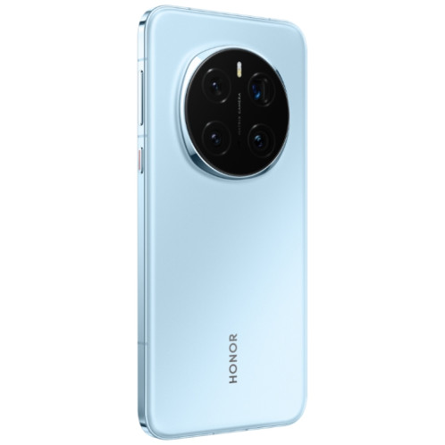 Honor Magic7 Pro, 16 Go + 512 Go, écran empreinte digitale, 6,8 pouces MagicOS 9.0 / Android 15 Snapdragon 8 Elite 3 nm Octa Core, réseau : 5G, NFC, OTG, prise en charge de Google Play (bleu) SH986L970-017