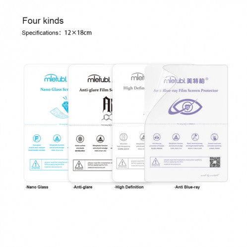 50 pcs 12 x 18 cm Téléphone Fosted TPU Soft Hydrogel Film Film pour Cutter Intelligent Protecteur SM1145399-07