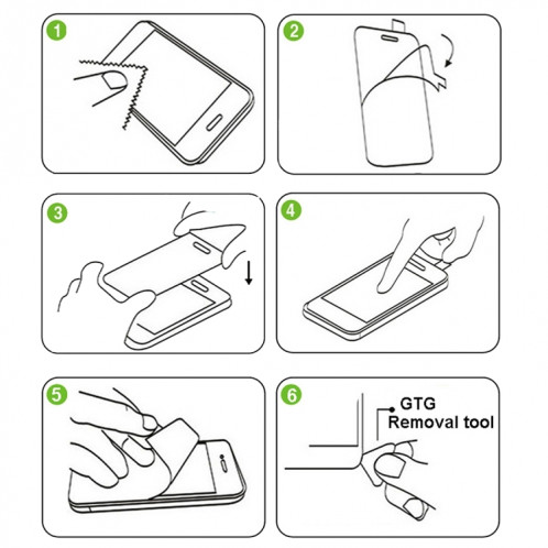 Film d'écran en verre trempé anti-déflagrant d'OPPO R9 plus 0.26mm 9H surface 2.5D anti-déflagrant SF311A619-06