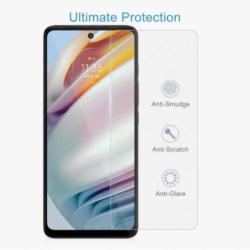 Pour Motorola Moto G60 / G51 / Moto G60S 50 PCS de 9H 2.5D Film Verre Trempé SH3702968-07