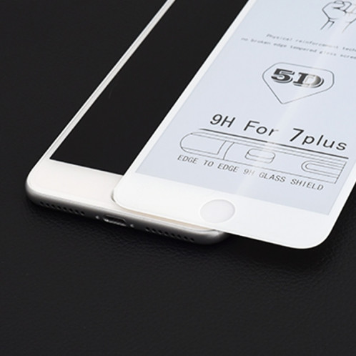 9H 5D Full Glue Film en verre trempé plein écran pour Motorola Moto G7 Play SH16341682-05
