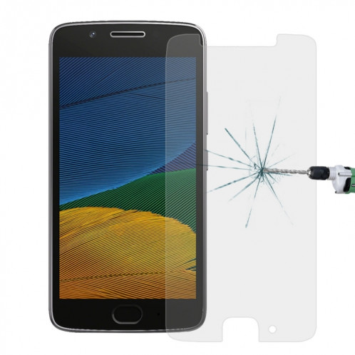 Pour Motorola Moto G (5e génération) 0.26mm 9H dureté de surface Film d'écran en verre trempé non plein écran antidéflagrant SD450A1613-07
