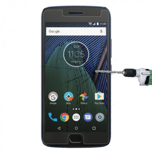 Pour Motorola Moto G5 Plus 0.26mm 9H Dureté de Surface Film d'écran en verre trempé Non plein écran antidéflagrant SD457A390-07