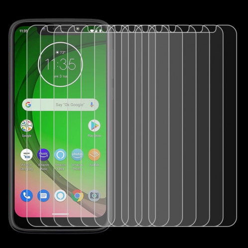 10 PCS 0.26mm 9H 2.5D Film en verre trempé pour Motorola Moto G7 Play SH48081294-09