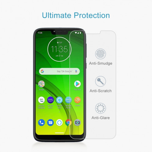 Film en verre trempé 0.26mm 9H 2.5D pour Motorola Moto G7 Power SD4812751-07