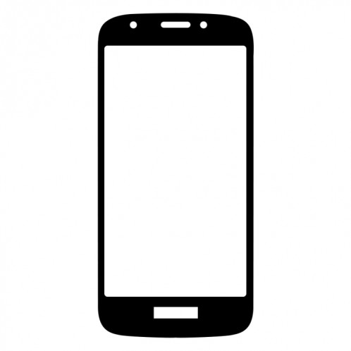 Film de protection d'écran en verre trempé à couverture complète de colle pour Motorola Moto E5 Play SH54291025-08