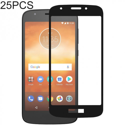 Film de protection d'écran en verre trempé à couverture complète de 25 PCS pour Motorola Moto E5 Play SH5430710-07