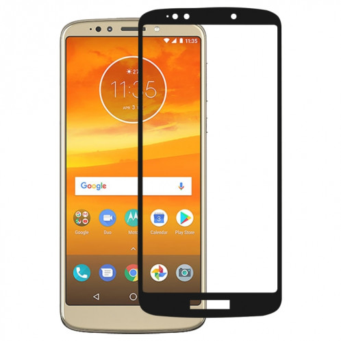 Film de protection d'écran en verre trempé à couverture complète de colle pour Motorola Moto E5 Plus SH54311990-08