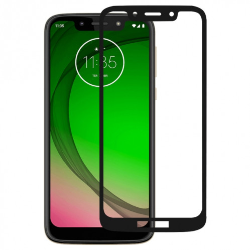 Film de protection d'écran en verre trempé à couverture complète de colle pour Motorola Moto G7 Play SH5433797-08