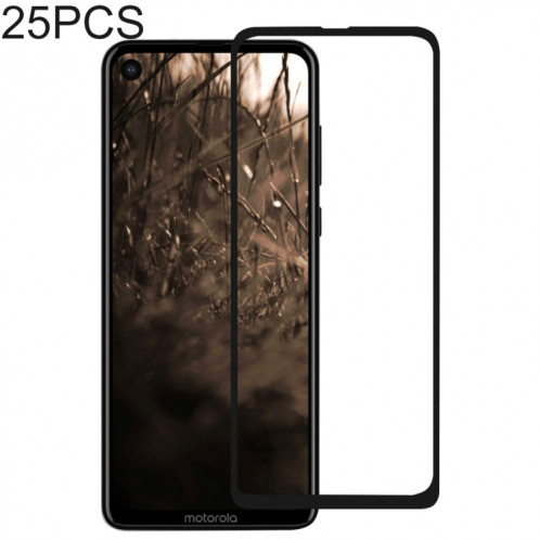 25 PCS Full Glue Film de protection d'écran en verre trempé pour Motorola Moto P40 SH5438653-07