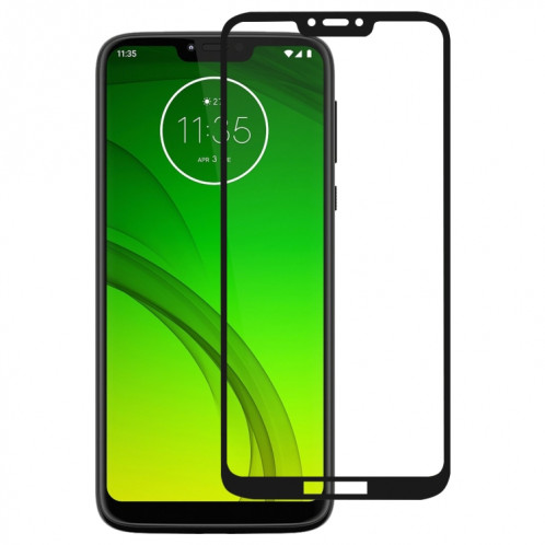 Film de protection d'écran en verre trempé à couverture complète de colle pour Motorola Moto G7 Power SH54391365-08