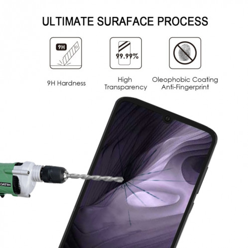 25 PCS 9H Film en verre trempé plein écran pour Motorola Moto Z4 Play SH54711799-07