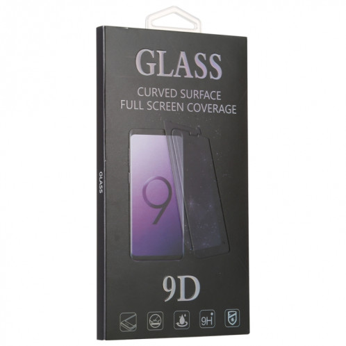 50 PCS papier extérieur + boîte d'emballage intérieure en plastique pour protecteur d'écran en verre trempé SH68101316-02