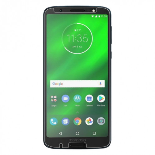 Film en verre trempé 0.26mm 9H 2.5D pour Motorola Moto G6 Plus SD930A145-09