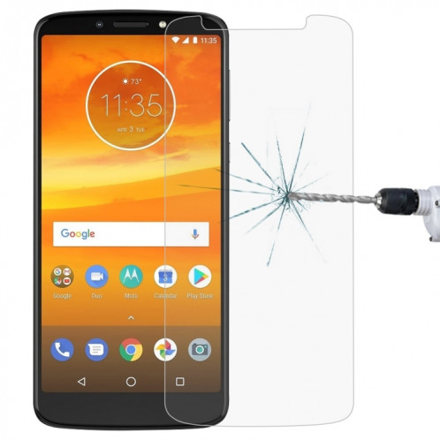 Film en verre trempé 0.26mm 9H 2.5D pour Motorola Moto E5 Plus SD98911531-09