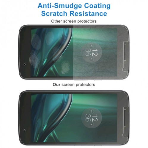 Film en verre trempé 0.26mm 9H 2.5D pour Motorola Moto G4 Play SD990A1529-09
