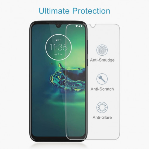 Pour Motorola Moto G8 Plus 9H 2.5D Film en verre trempé SD9055400-08