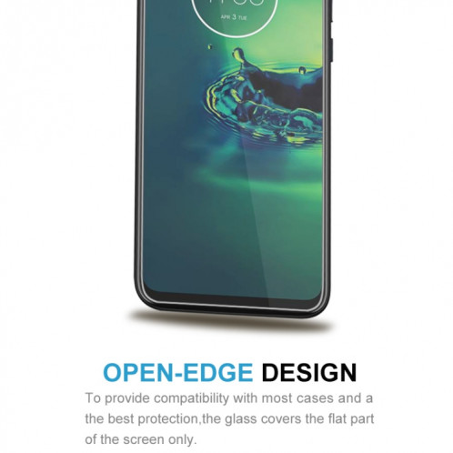 Pour Motorola Moto G8 Plus 9H 2.5D Film en verre trempé SD9055400-08