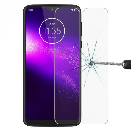 Pour Motorola One Macro 9H 2.5D Film en verre trempé SD90581429-08