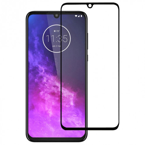 Pour Motorola One Zoom Full Glue Film en verre trempé plein écran SH92371574-08