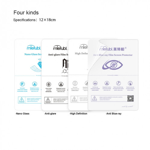 50 pcs 30 x 20cm Tablette Fosted TPU TPU Soft Hydrogel Film Fournitures pour un découpeur protecteur intelligent SH9247900-07