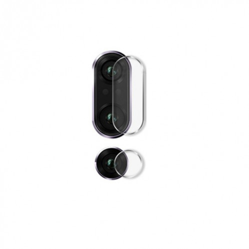 Film en verre trempé d'objectif de caméra arrière de 0,2 mm 9H 2.5D pour Motorola Moto Z3 Play SH94391192-012