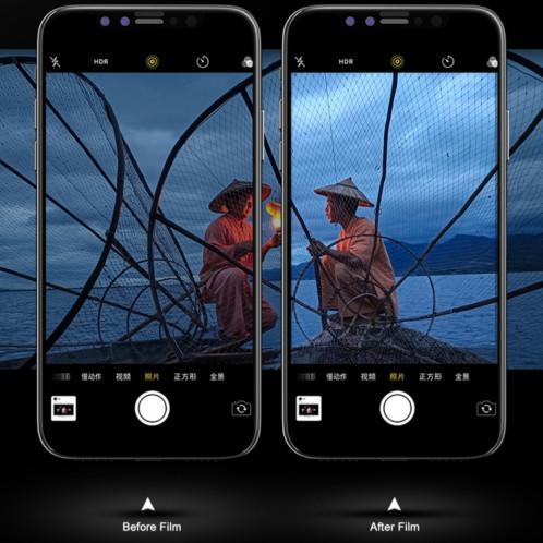 Film en verre trempé d'objectif de caméra arrière de 0,2 mm 9H 2.5D pour Motorola Moto Z3 Play SH94391192-012