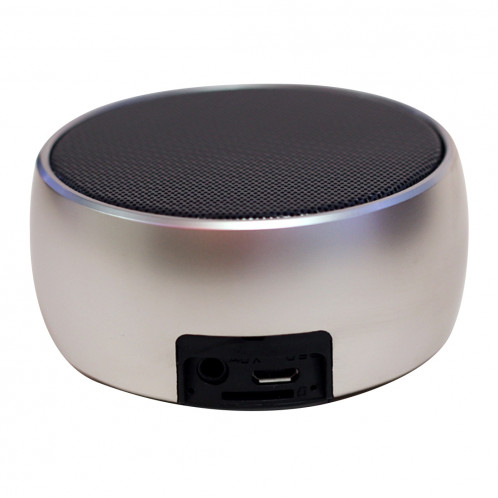 Haut-parleur stéréo portable Bluetooth BS01, avec microphone intégré, prise en charge des appels mains libres et carte TF & AUX IN, distance Bluetooth: 10 m (or) SH810J1117-019