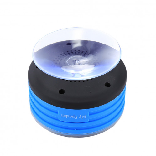 F013 Mini Portable IPX7 Étanche Bluetooth V4.0 Stéréo Lecteur MP3 Haut-Parleur avec Lumière LED & Ventouse, Micro Intégré, Radio FM Support, Bluetooth Distance: 10m SH21161903-08