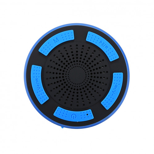 F013 Mini Portable IPX7 Étanche Bluetooth V4.0 Stéréo Lecteur MP3 Haut-Parleur avec Lumière LED & Ventouse, Micro Intégré, Radio FM Support, Bluetooth Distance: 10m SH21161903-08