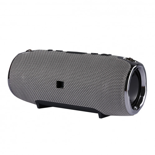 Haut-parleur stéréo portable Bluetooth V4.1 avec dragonne, MIC intégré, carte TF de soutien et AUX IN, distance Bluetooth: 10 m (gris) SH156H1861-08
