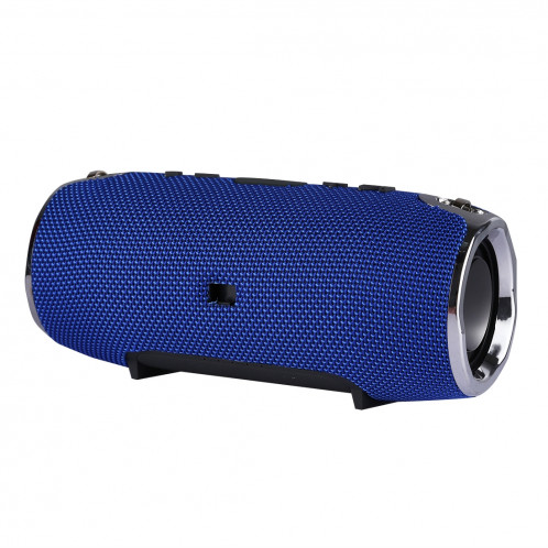 Haut-parleur stéréo portable Bluetooth V4.1 avec dragonne, MIC intégré, carte TF de soutien et AUX IN, distance Bluetooth: 10 m (bleu) SH156L1909-08