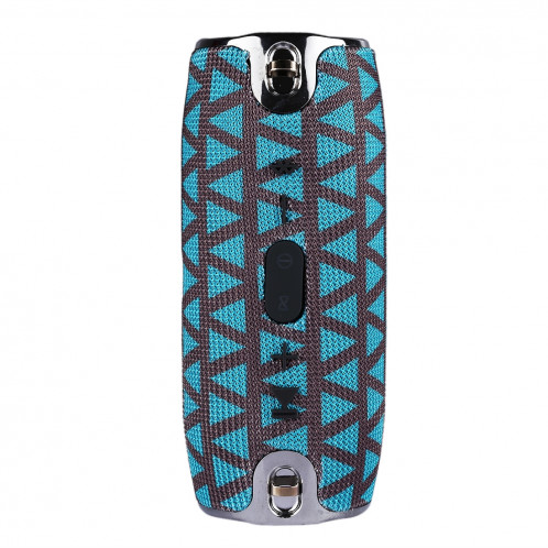 Haut-parleur stéréo portable Bluetooth V4.1 avec dragonne, MIC intégré, carte TF de soutien et AUX IN, distance Bluetooth: 10 m (bleu + gris) SH56NV443-08