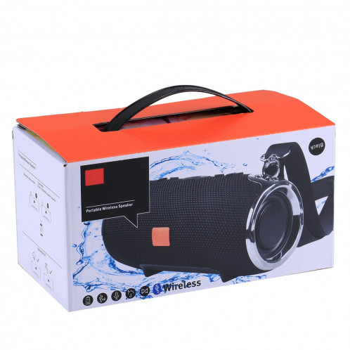 Haut-parleur stéréo portable Bluetooth V4.1 avec dragonne, MIC intégré, carte TF de soutien et AUX IN, distance Bluetooth: 10 m SH3156697-09
