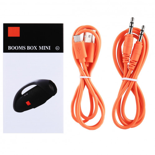 BOOMS BOX MINI E10 Splash-preuve Portable Bluetooth V3.0 Haut-parleur stéréo avec poignée pour iPhone, Samsung, HTC, Sony et autres smartphones (noir) SH157B1505-07