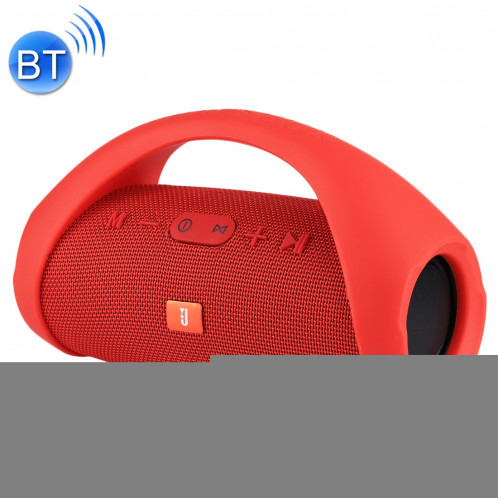 BOOMS BOX MINI E10 Splash-preuve Portable Bluetooth V3.0 Haut-parleur stéréo avec poignée pour iPhone, Samsung, HTC, Sony et autres Smartphones (Rouge) SH157R111-07