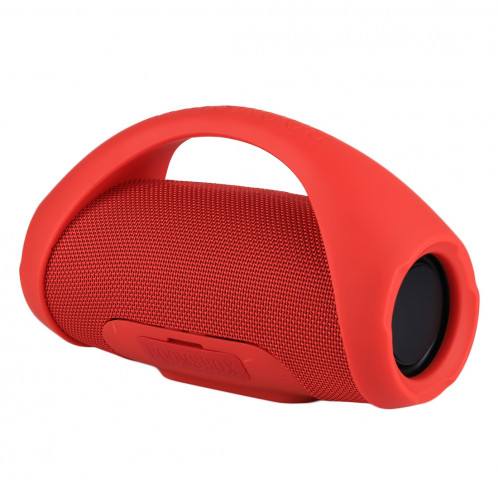 BOOMS BOX MINI E10 Splash-preuve Portable Bluetooth V3.0 Haut-parleur stéréo avec poignée pour iPhone, Samsung, HTC, Sony et autres Smartphones (Rouge) SH157R111-07