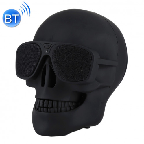 Lunettes de soleil Bluetooth Skull Speaker Haut-Parleur pour iPhone, Samsung, HTC, Sony et autres Smartphones (Noir) SH159B646-07