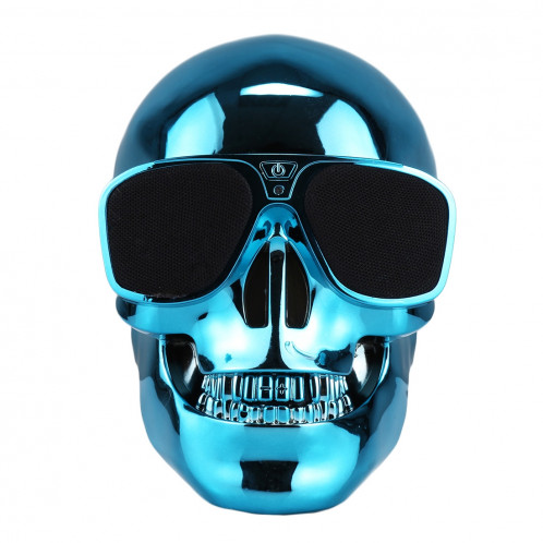 Lunettes de soleil Bluetooth Skull Haut-parleur stéréo pour iPhone, Samsung, HTC, Sony et autres Smartphones (Bleu) SH159L1016-07