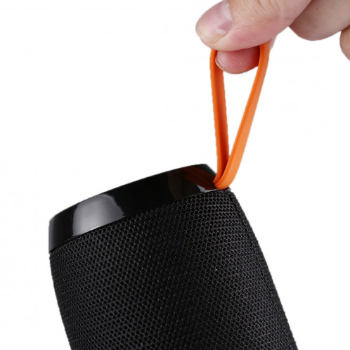 Haut-parleur stéréo sans fil Bluetooth V4.2 T & G TG106 portable avec poignée, MIC intégré, prise en charge des appels mains libres et carte TF & AUX IN & FM, Bluetooth Distance: 10 m (noir) SH191B1210-09