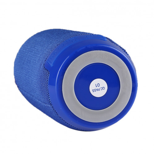 Haut-parleur stéréo sans fil Bluetooth V4.2 T & G TG106 portable avec poignée, microphone intégré, prise en charge des appels mains libres et carte TF & AUX IN & FM, Bluetooth Distance: 10 m (bleu SH191L1755-09