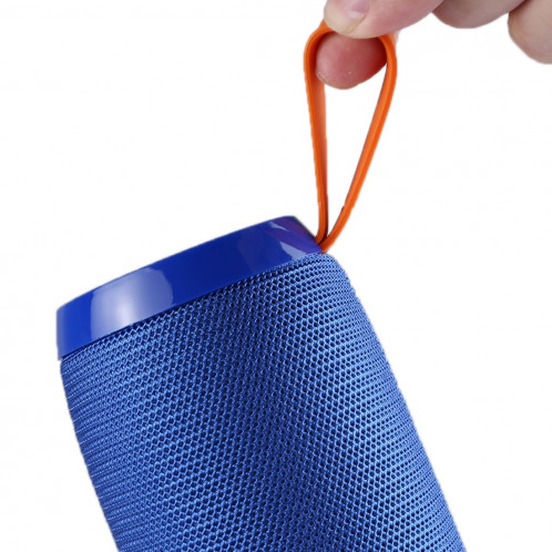 Haut-parleur stéréo sans fil Bluetooth V4.2 T & G TG106 portable avec poignée, microphone intégré, prise en charge des appels mains libres et carte TF & AUX IN & FM, Bluetooth Distance: 10 m (bleu SH191L1755-09