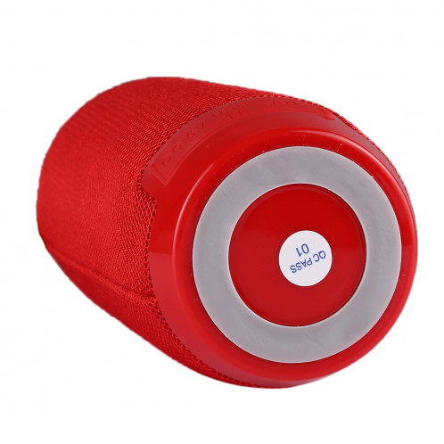 Haut-parleur stéréo sans fil Bluetooth V4.2 T & G TG106 portable avec poignée, microphone intégré, prise en charge des appels mains libres et carte TF & AUX IN & FM, Bluetooth Distance: 10 m (rouge) SH191R1188-09