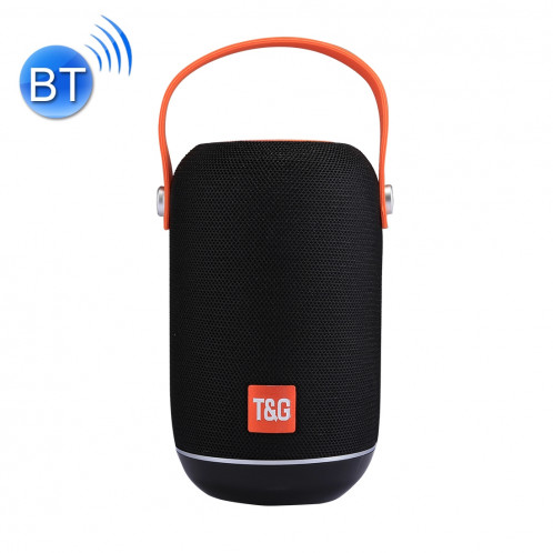 T & G TG107 Haut-parleur stéréo sans fil Bluetooth V4.2 portable avec poignée, MIC intégré, prise en charge des appels mains libres et carte TF & AUX IN & FM, Bluetooth Distance: 10 m SH201B943-010