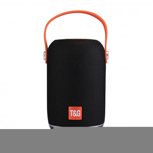 T & G TG107 Haut-parleur stéréo sans fil Bluetooth V4.2 portable avec poignée, MIC intégré, prise en charge des appels mains libres et carte TF & AUX IN & FM, Bluetooth Distance: 10 m SH201B943-010