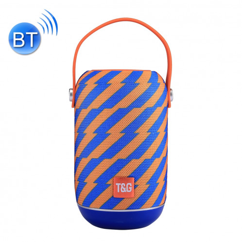 T & G TG107 Haut-parleur stéréo sans fil Bluetooth V4.2 portable avec poignée, MIC intégré, prise en charge des appels mains libres et carte TF & AUX IN & FM, Bluetooth Distance: 10 m SH01EL692-010