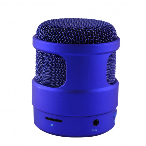 S-13 Haut-parleur Bluetooth sans fil de musique stéréo portable, MIC intégré, prise en charge des appels mains libres et carte TF et fonction audio & FM AUX, Bluetooth Distance: 10m (bleu) SH667L1665-09